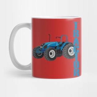 tractor blue toddler Mug